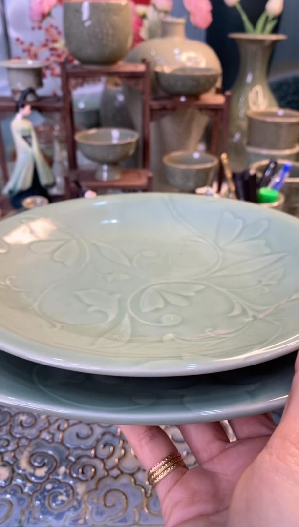 【闪购商品】特价【玉兰系列】两圆盘 两方盘