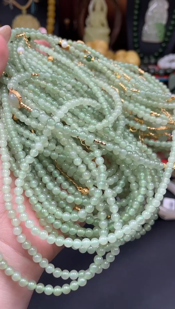 和田玉未镶嵌颈饰项链多样性发其一XH