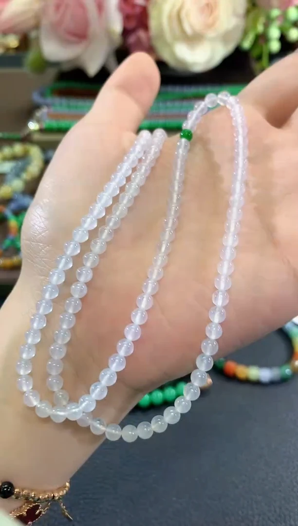 未镶嵌手串翡翠d164