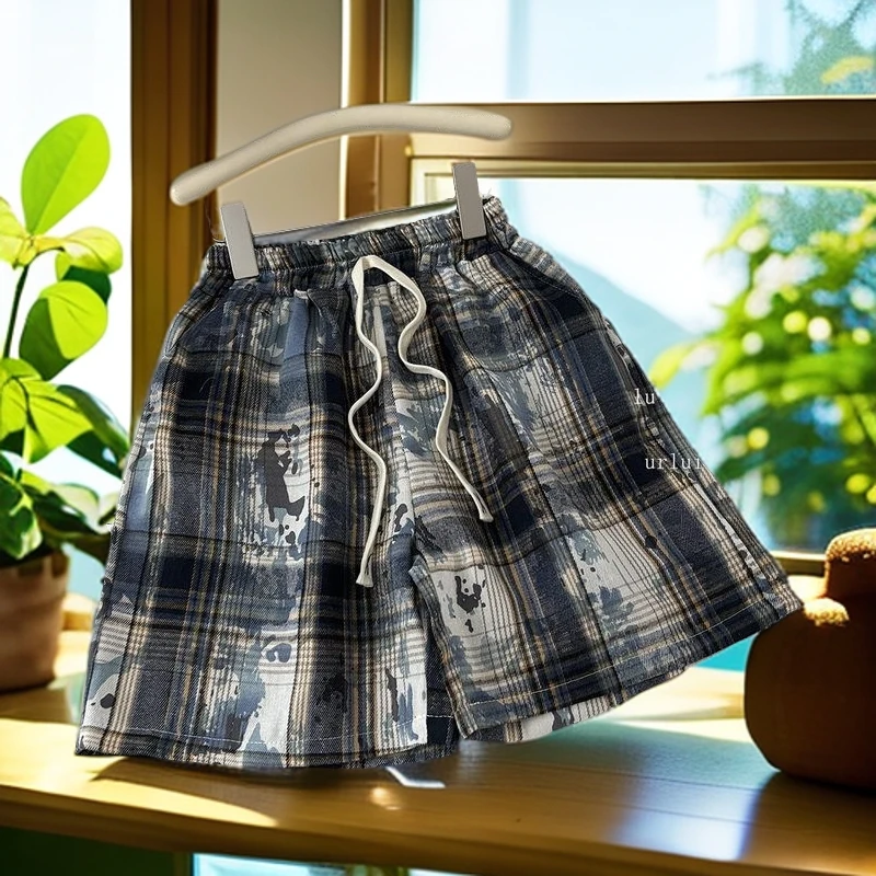 【脏脏裤】宝宝夏季棉质短裤韩版洋气裤子男童童装中大童短裤半裤