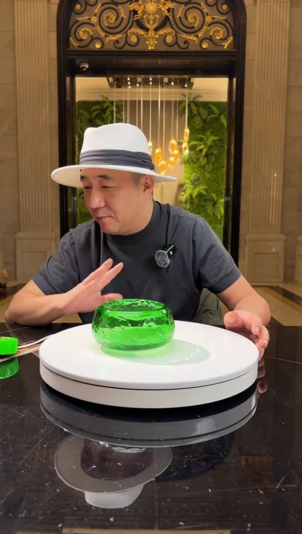 【闪购商品】茶宠AJ01010绿色小收纳果碗