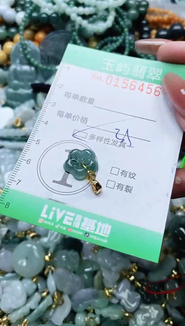 翡翠未镶嵌颈饰闪购0156456多样性发其一