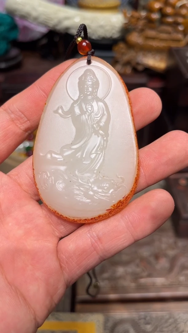 【闪购商品】和田玉吊坠(赠链)未镶嵌91羊羊羊羊羊羊羊羊