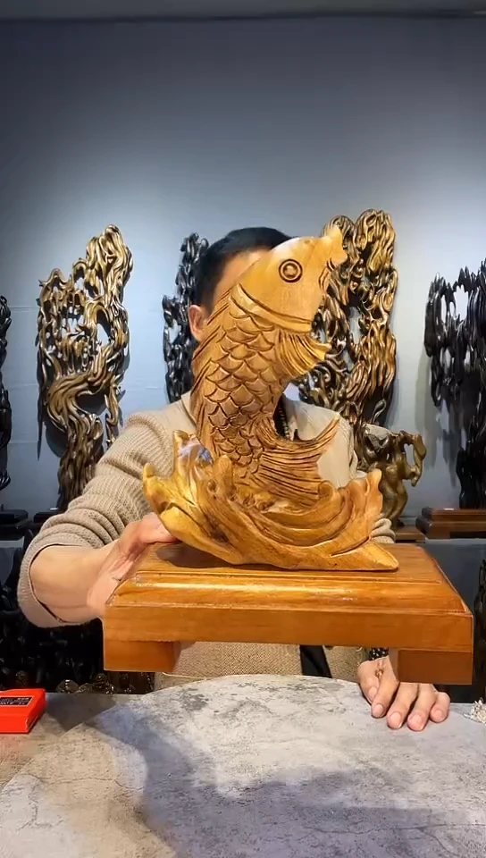 【闪购商品】金丝楠金丝楠小叶桢楠随行摆件21