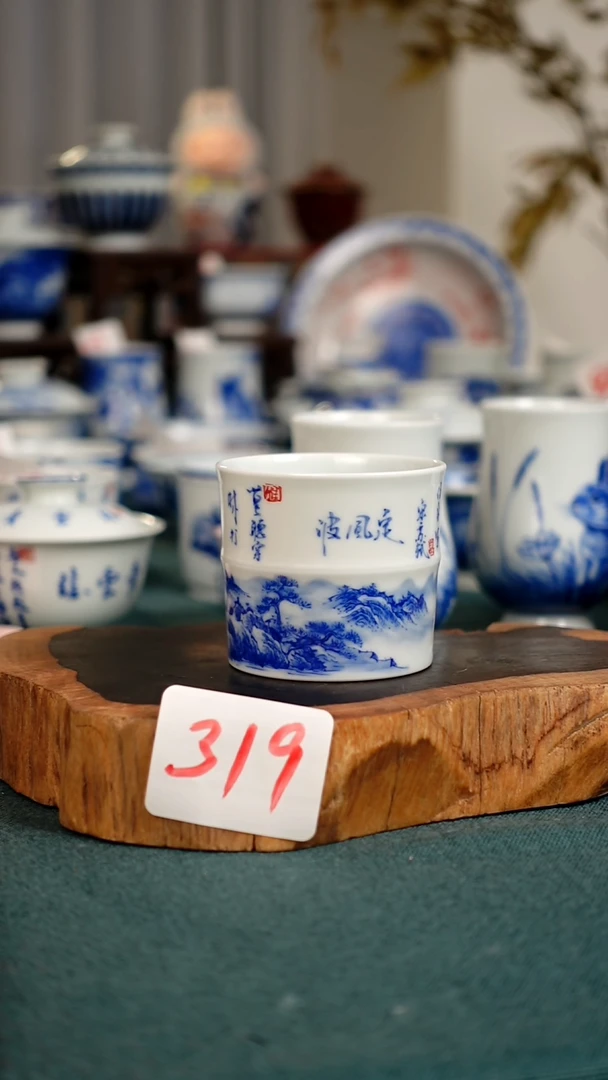 杯319全手工手绘茶器