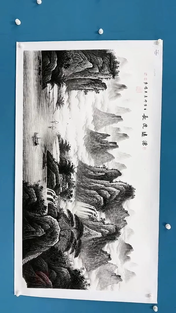 【闪购商品】国画2.21-甄选-王夫怀-六尺整荣原-54