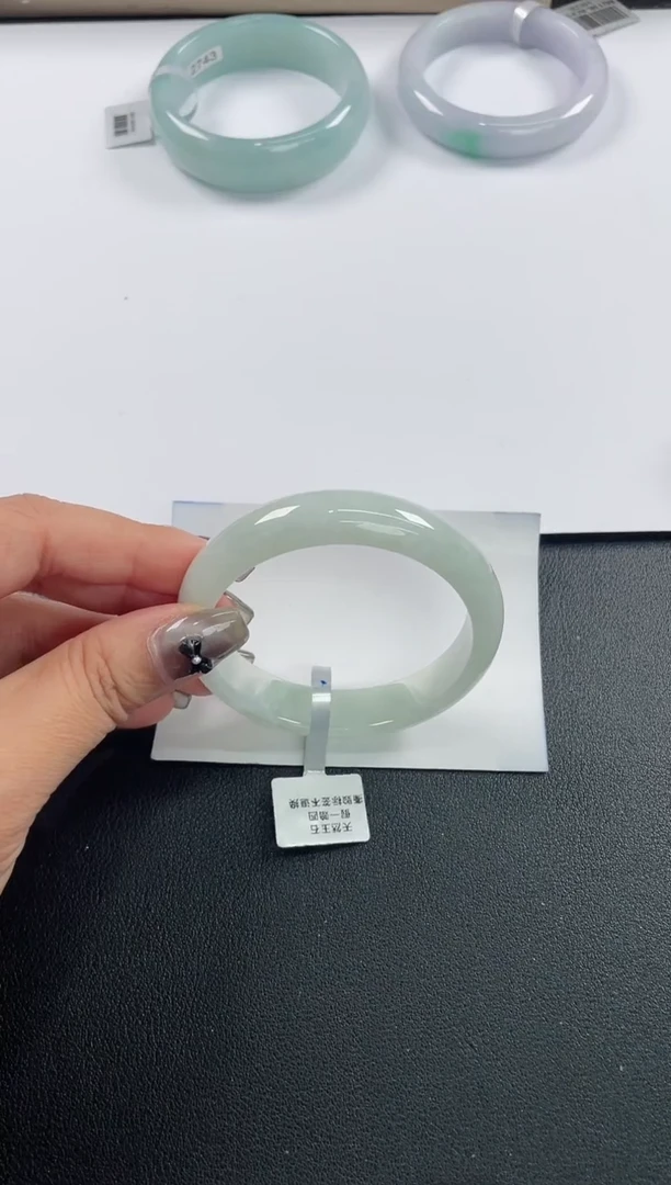 未镶嵌手镯翡翠基地发货H8971 53+