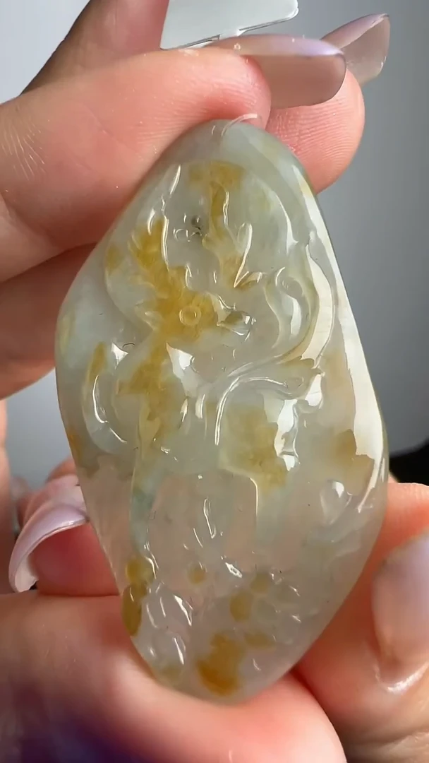 吊坠(不含链)未镶嵌翡翠DSD1113103多样性发一