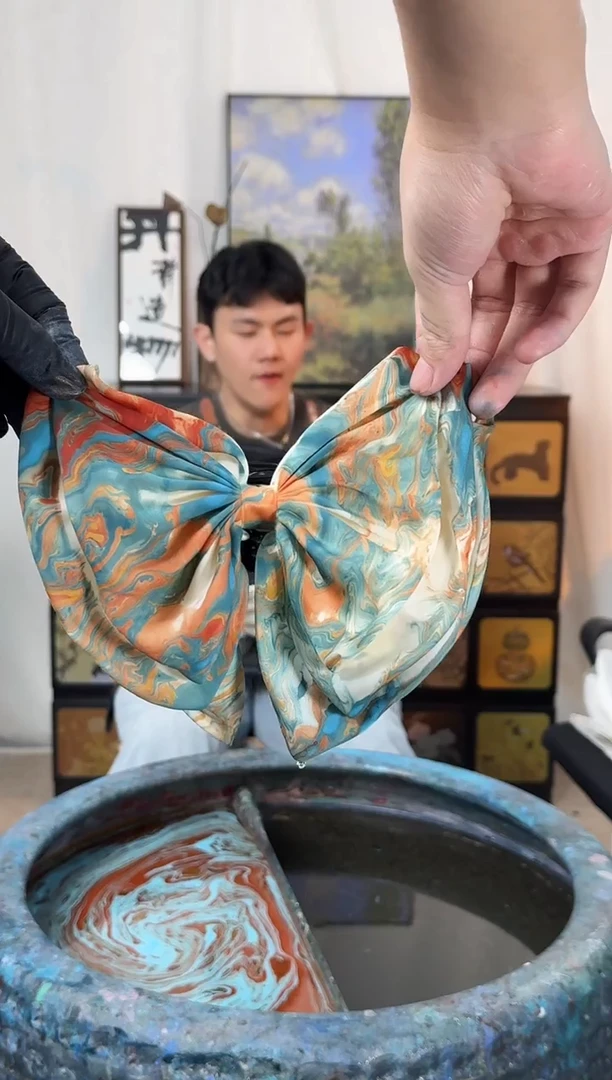 572 橘子海 三层蝴蝶抓夹