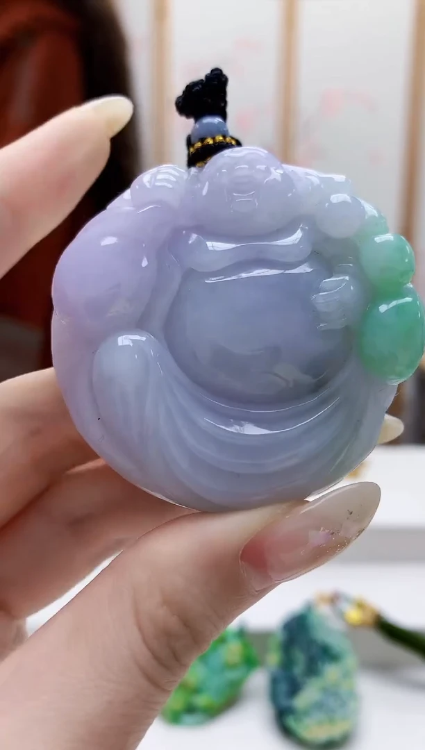 未镶嵌定制翡翠4829jw-毛货挂件197