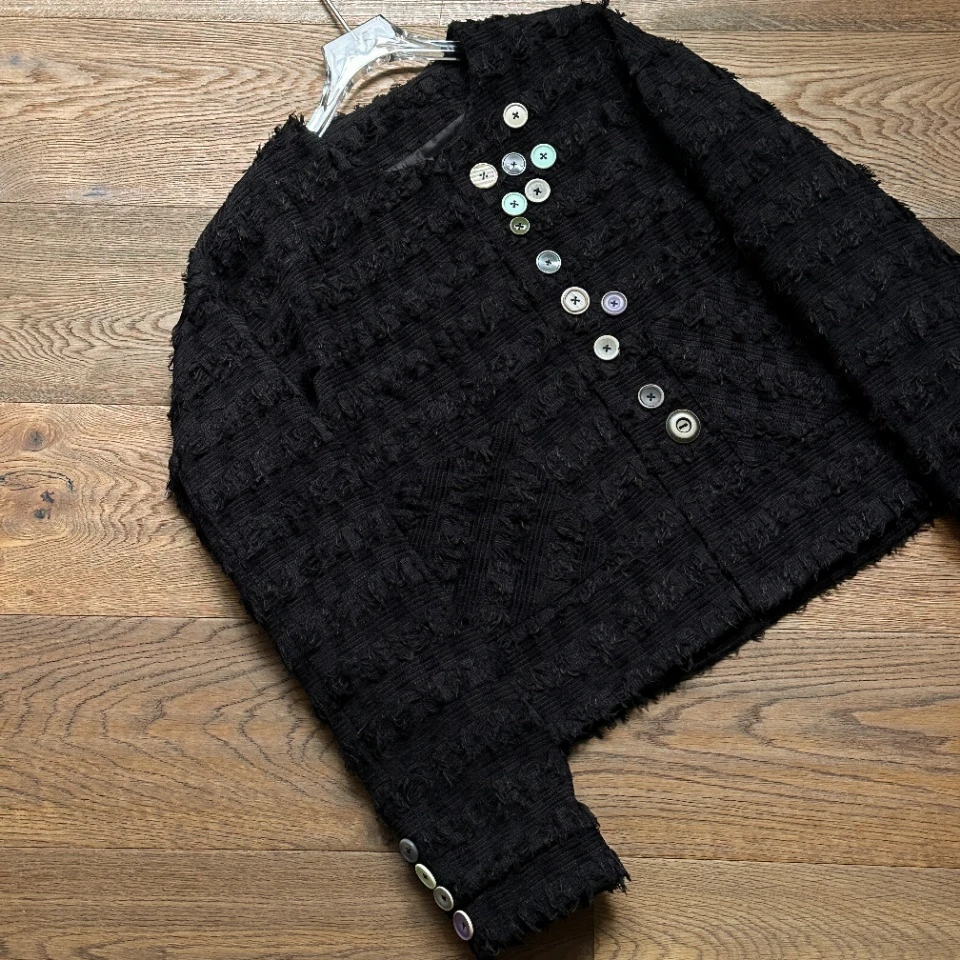 TR.GOAP 彩扣粗花呢外套021