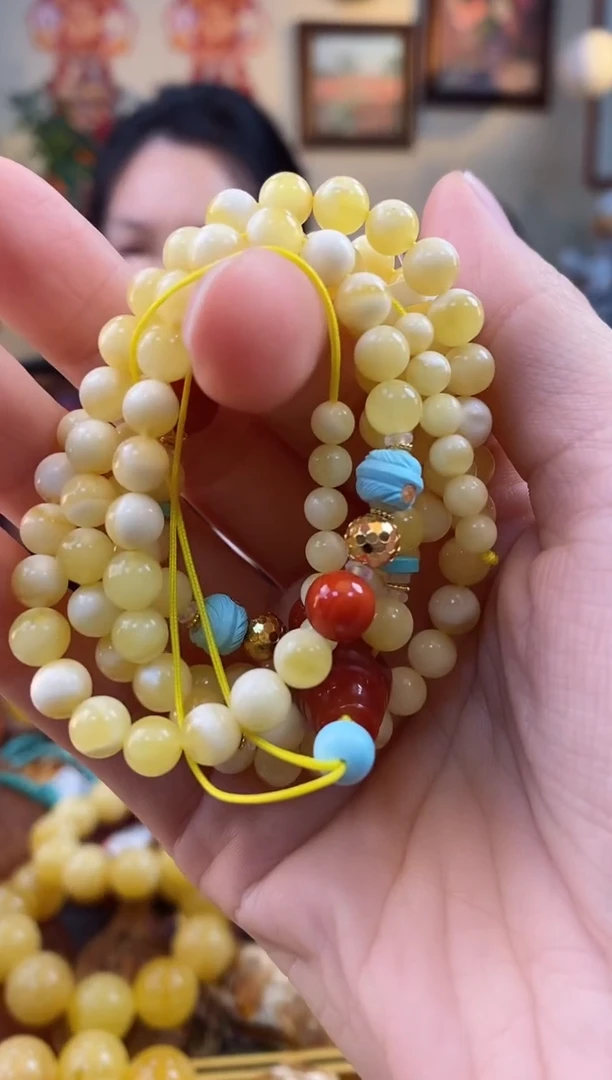 【闪购商品】琥珀颈饰未镶嵌项链