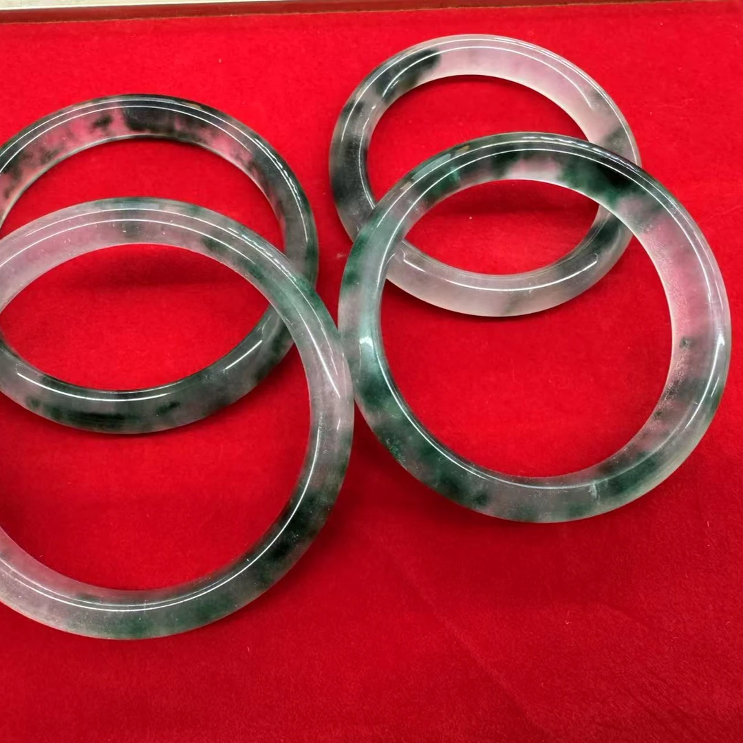 【马总专属】叮当贵妃镯 飘花石英岩玉手镯 多样性发货【YBA36】