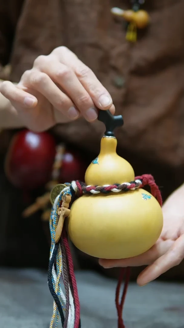 【闪购商品】S23（福禄 ）天然葫芦（大漆款）