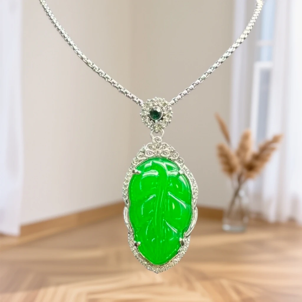 ｛小军高端甄选｝D25大叶有成吊坠