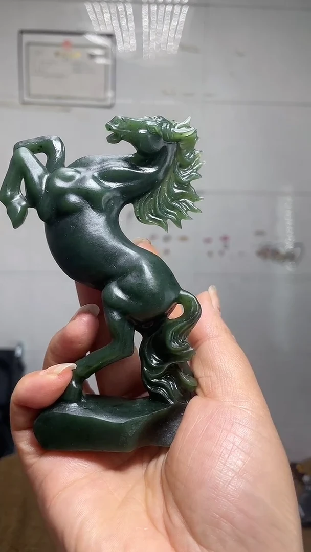 和田玉未镶嵌摆件1