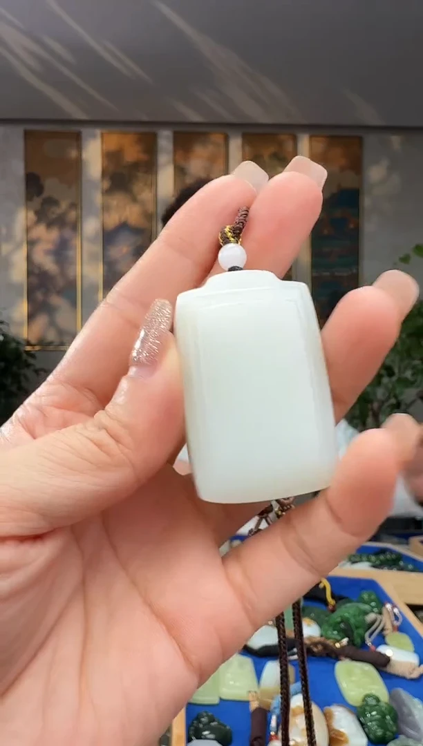 颈饰未镶嵌和田玉拍一发一多样性发货