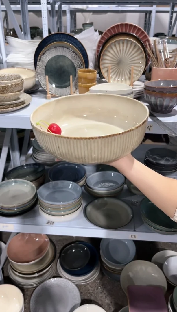 【闪购商品】瓷片外贸尾货瑕疵满20包邮X  QM汤碗