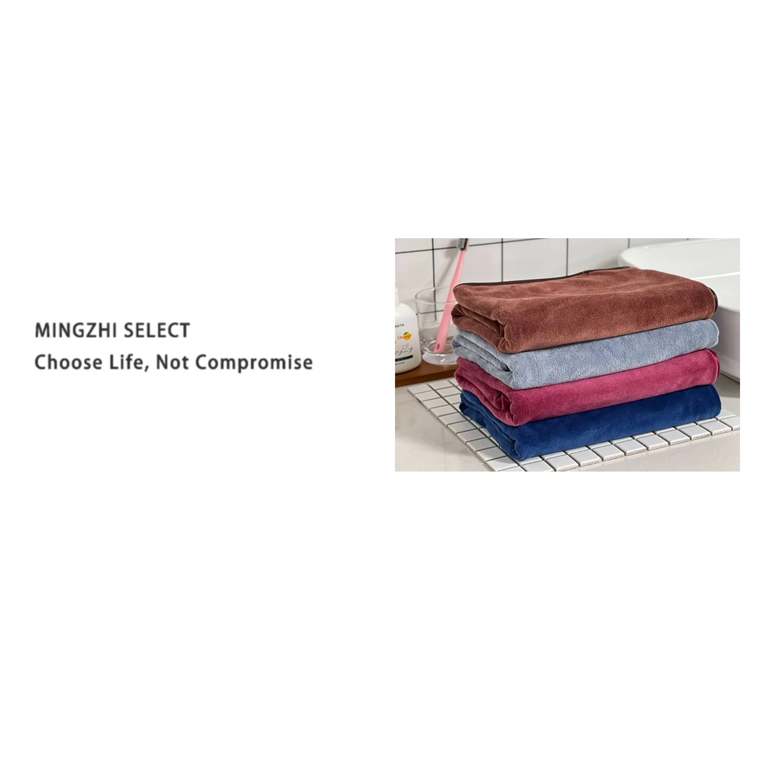 3806    高端商场高亮丝绸包边大浴巾