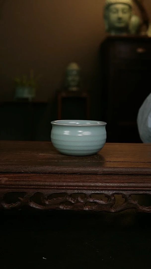摆件王国奇手工炫纹杯  印章