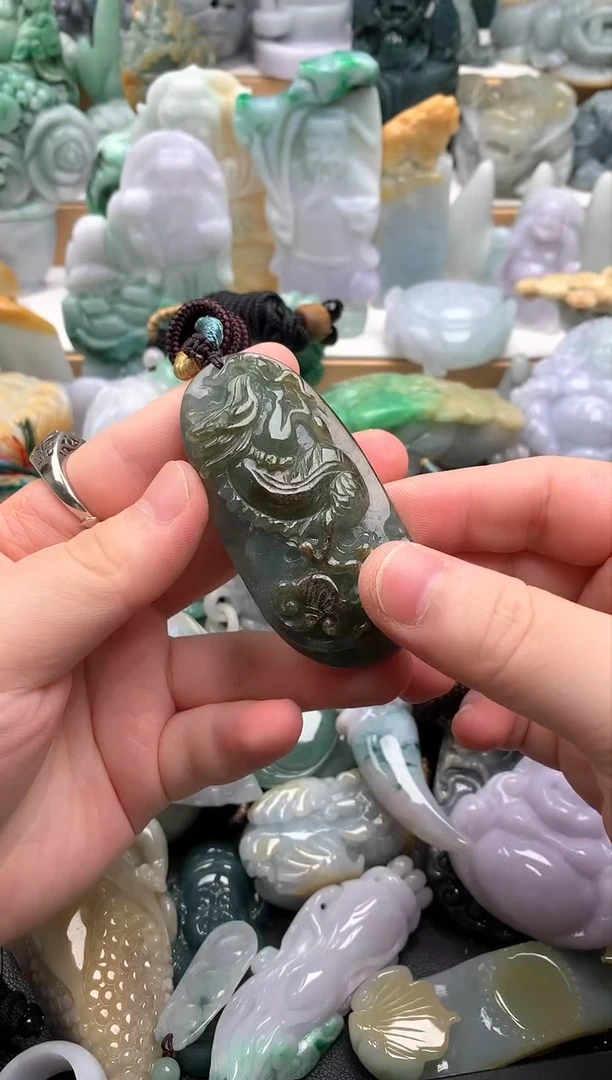 吊坠(不含链)未镶嵌翡翠1
