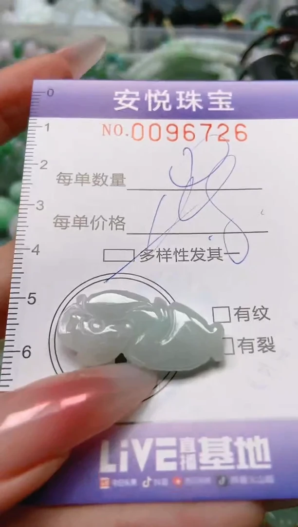 【闪购商品】翡翠颈饰未镶嵌闪购0096726多样性发其一