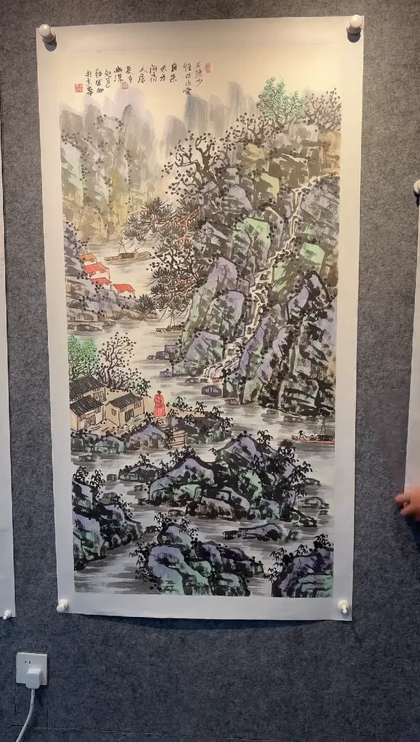 国画 悲鸿艺术/沈国卿/国画