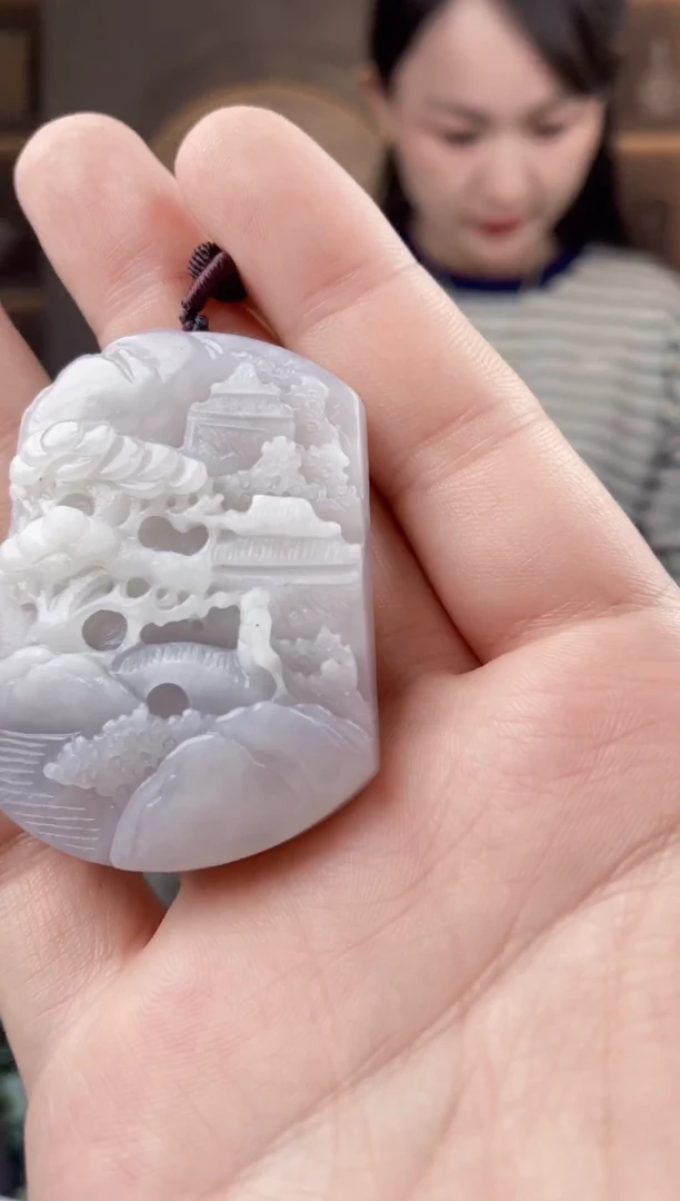 颈饰未镶嵌和田玉拍一发一，多样性发货