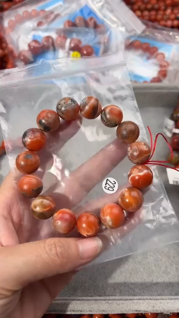 南红玛瑙手串未镶嵌15