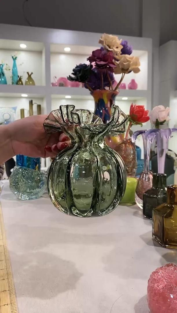 慕忆家手作琉璃花瓶