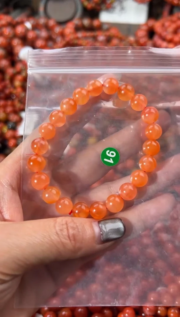 未镶嵌手串南红玛瑙7+