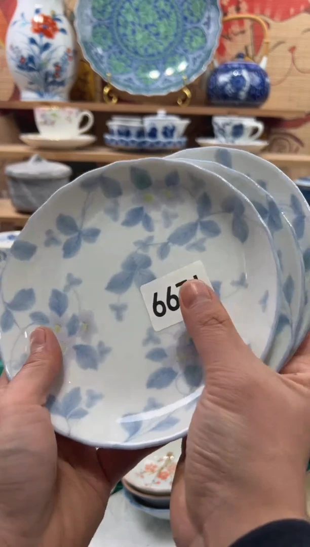 瓷片青**树瓷片------T299