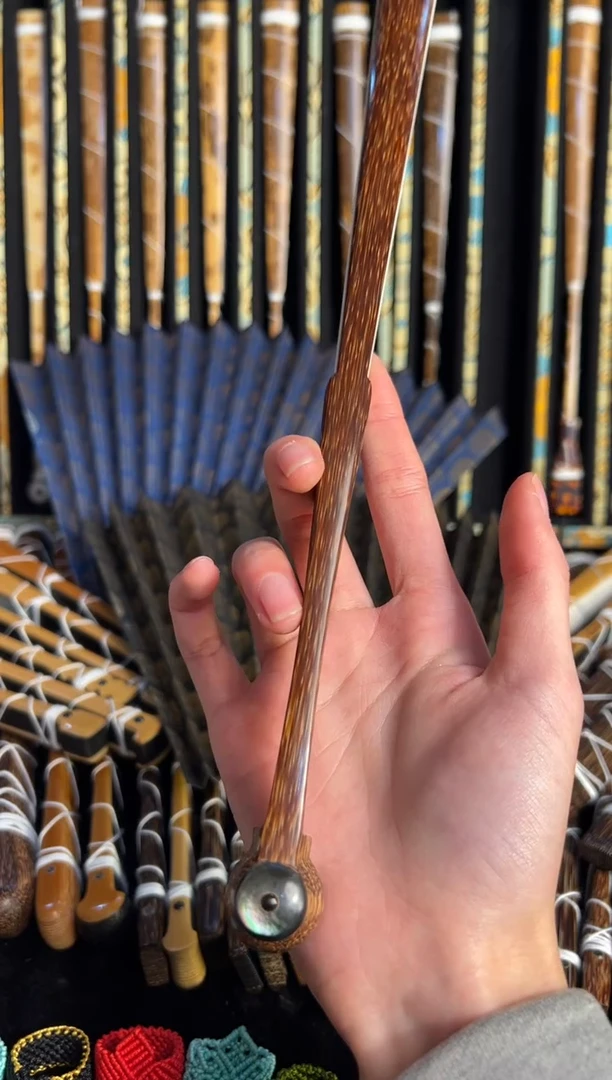 【闪购商品】扇子谈克强倒排琴圆乾隆爷同款