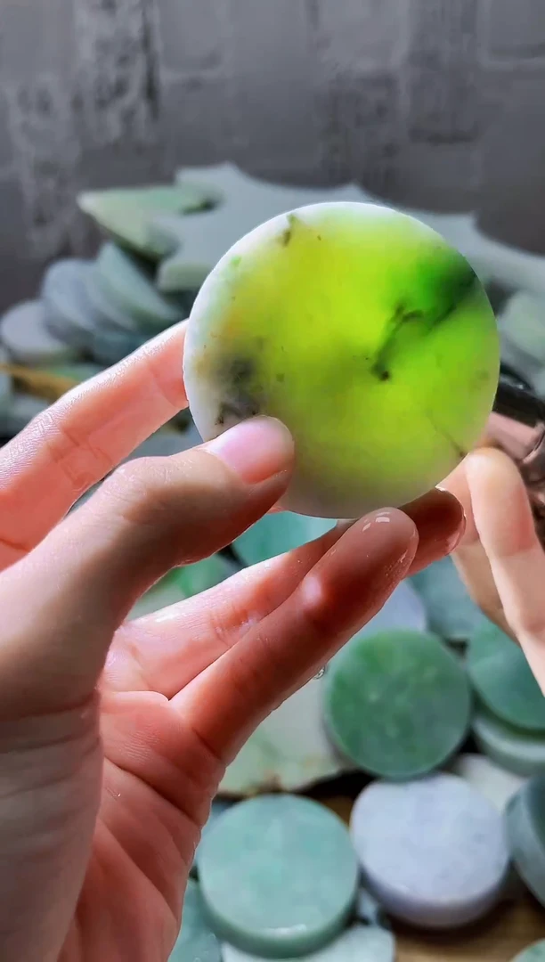 裸石翡翠翡翠a货正品玉石南陈579