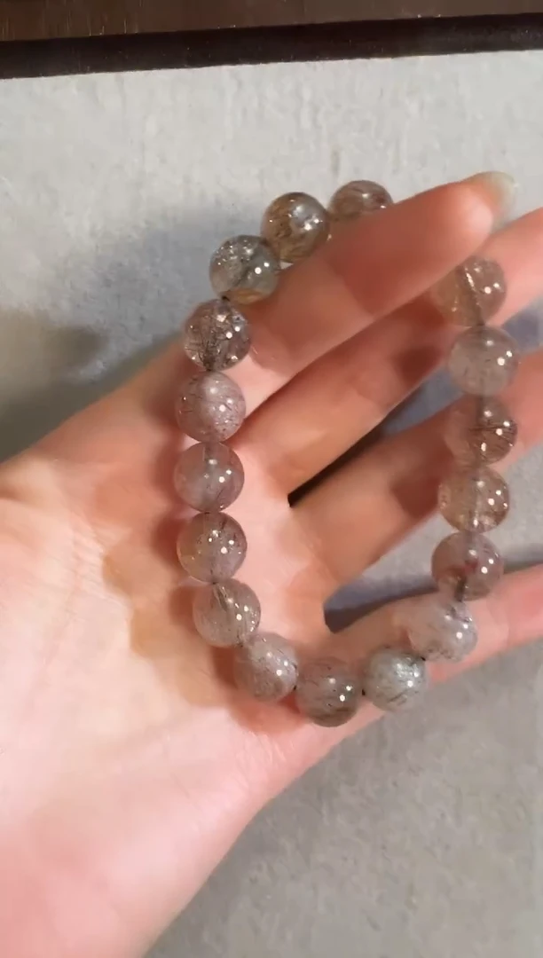 水晶手串未镶嵌定向