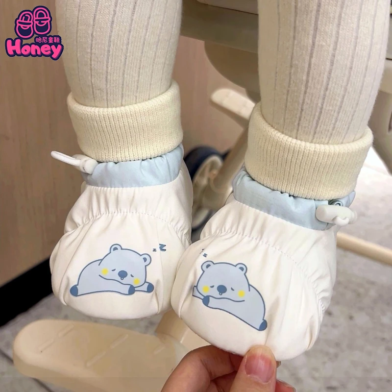 0-1岁春秋婴儿鞋袜一体软底宝宝鞋男女不掉跟防滑3婴幼儿步前鞋