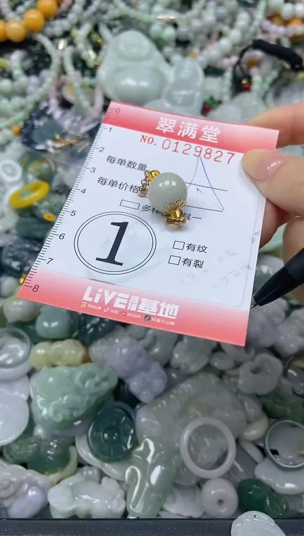 颈饰未镶嵌翡翠闪购0129827