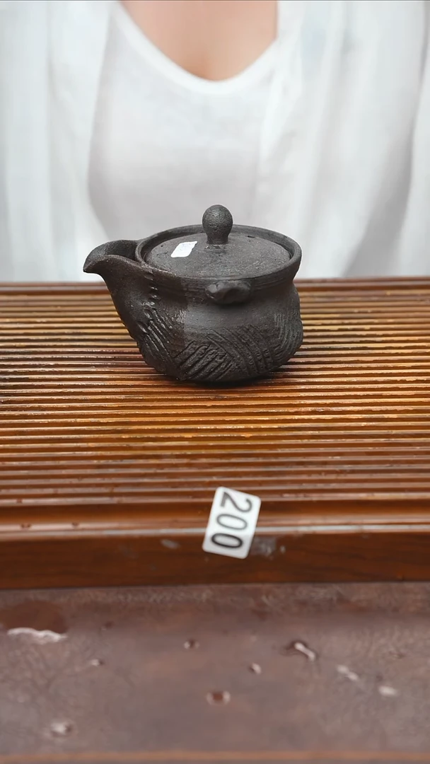 万古烧粗陶手工茶具