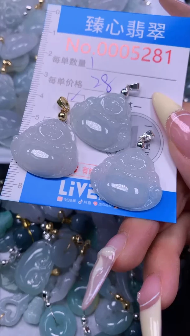 翡翠未镶嵌颈饰多样性发其一0005281