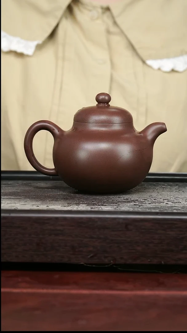 茶壶紫砂赤*马精品紫砂壶