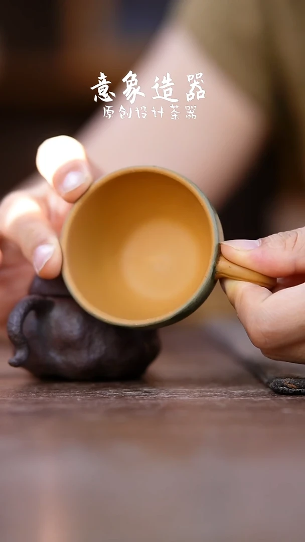 紫砂茶宠紫砂西瓜杯