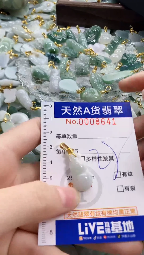 颈饰未镶嵌翡翠天然A货翡翠