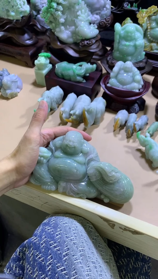 翡翠摆件未镶嵌用****3翡翠摆件