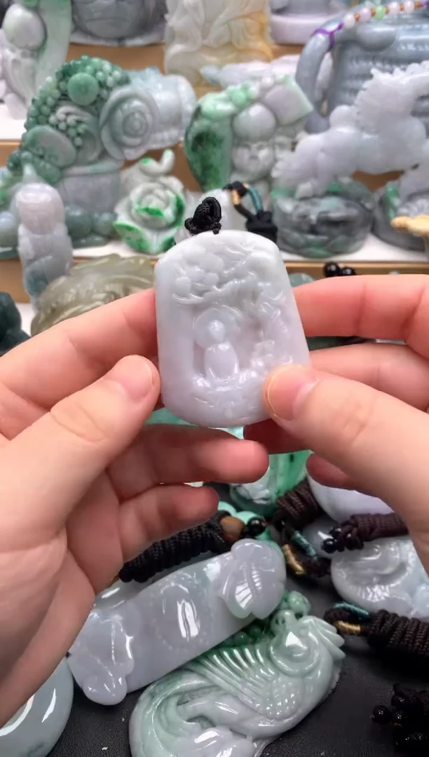 吊坠(不含链)未镶嵌翡翠1