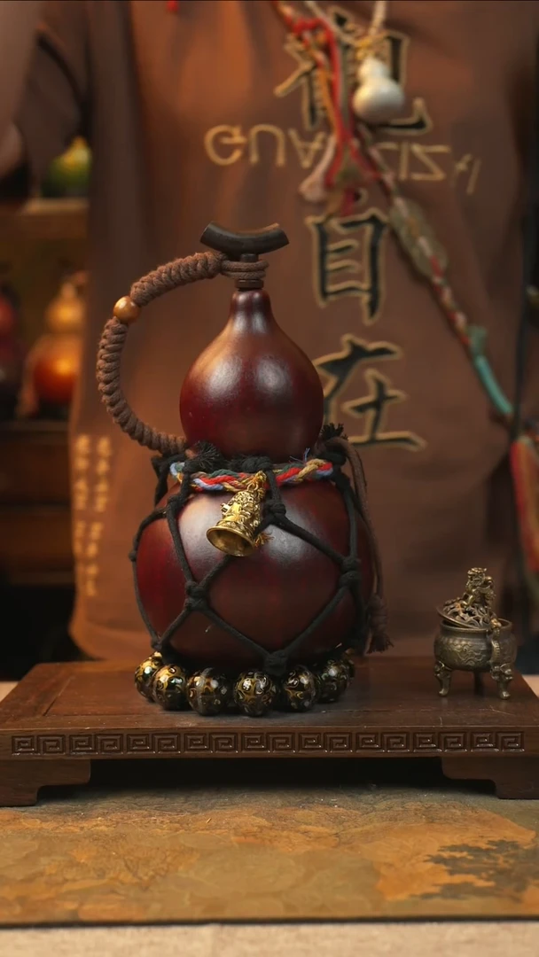164大漆一物一拍记葫堂出品【不带手串】