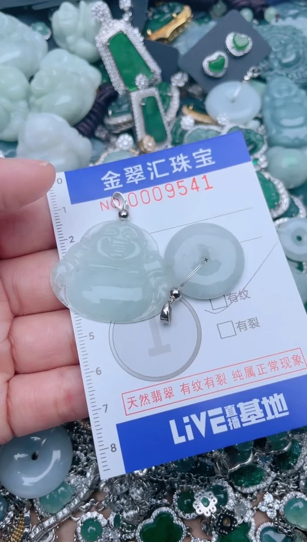 【闪购商品】翡翠颈饰未镶嵌9541....1