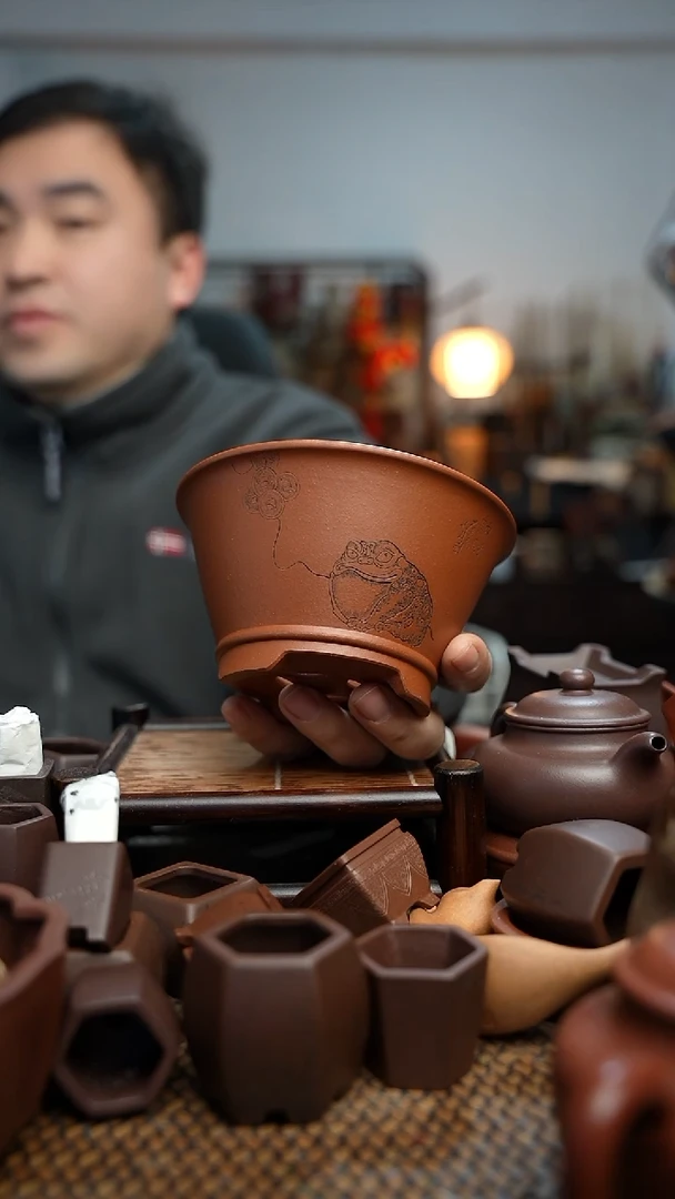 紫砂花盆J***r長木軒精品紫砂