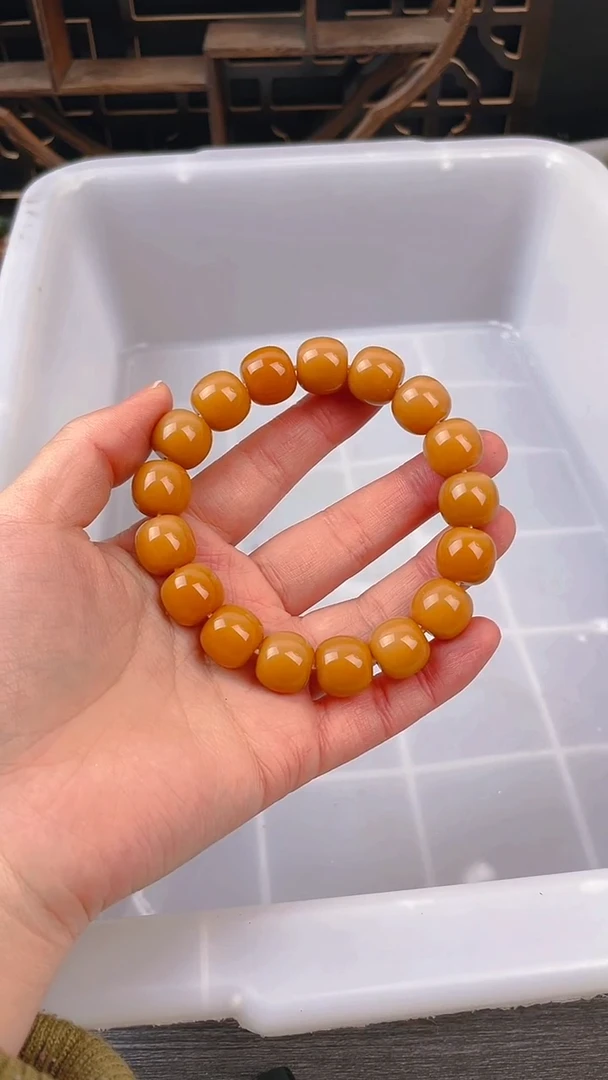 【闪购商品】菩提根/象牙果吊坠太妃糖手串