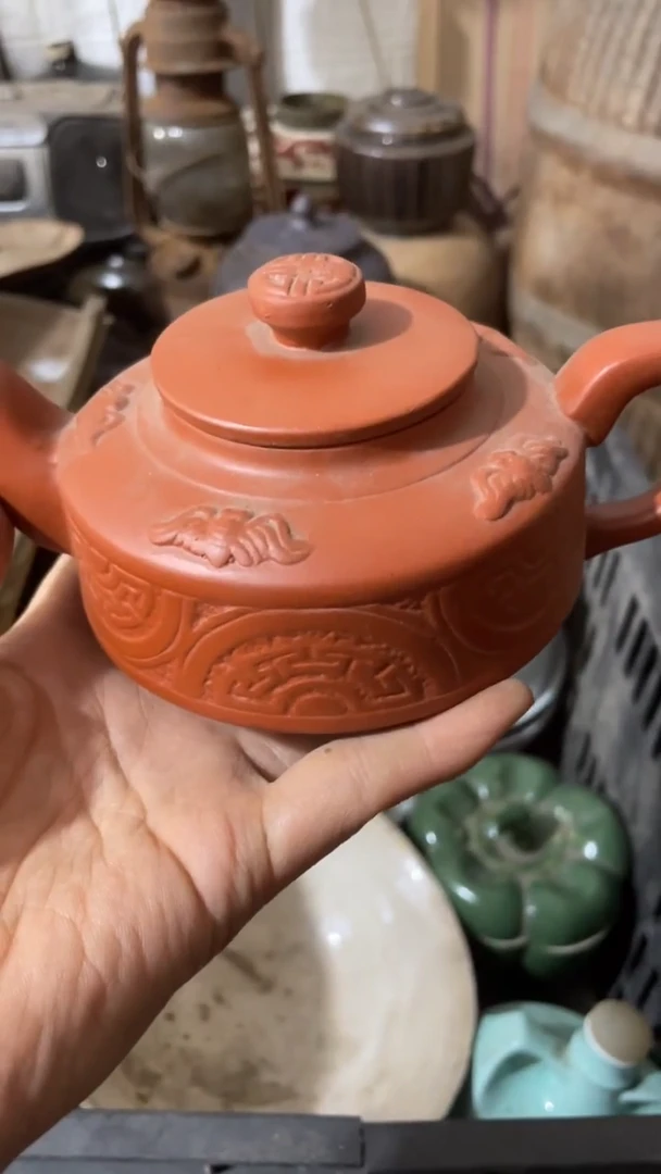 瓷片壶**生陶瓷 摆件 工艺品 孤品 看好下单   不退不换