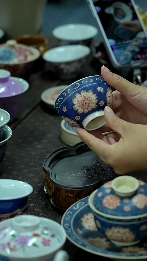 搬迁完毕 景德镇手绘茶具福利
